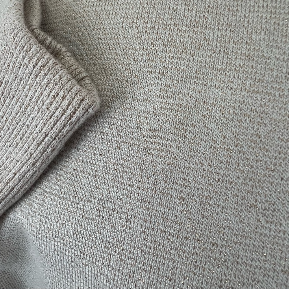 New Lululemon Loungeful Cropped Hoodie Spark 4 Beige Gold Bone Sweatshirt Crop - Picture 13 of 16